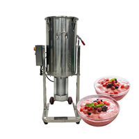 Machine à pulper les fruits et légumes en acier inoxydable 304 de qualité industrielle pour la fabrication de confiture, de purée, le traitement du gingembre, des carottes et des tomates