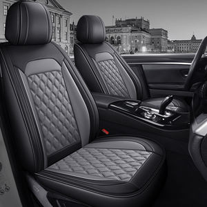 Housses de Siège Auto Avant et Arrière Accessoires Intérieurs Automobiles en Cuir NAPPA Imperméable Universelles pour Voiture SUV Pick-up - Product Image 2