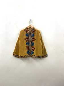 เสื้อแจ็คเก็ตกำมะหยี่ปักลายสัตว์แบบซูซานี ทำจากผ้าฝ้ายรักษ์โลก อุ่นสบายสำหรับฤดูหนาว สไตล์โบโฮ เหมาะเป็นของขวัญแฮนด์เมดสำหรับเธอ - Product Image 4