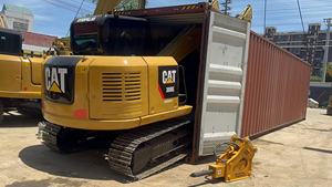 Mini pelleteuse d'occasion Caterpillar CAT308E2 Japon en bon état avec pompe et roulement Kawasaki en vente bon marché - Product Image 6