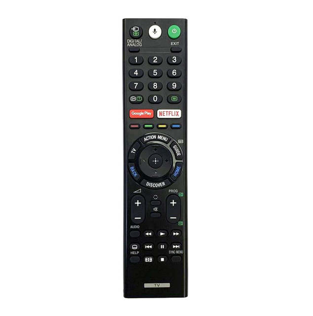 Remote Control for TV RMF-TX200P Fixed Code Voice Control AAA Battery 20m Range 4K Ultra HD Smart LED KDL-50W850C XBR-43X800E