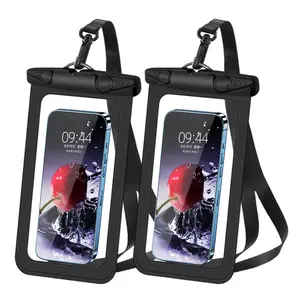 New TPU PVC Underwater Sealable Universal Clear Transparent Water Proof Mobile Phone Pouch Dry Waterproof Cell Phone Bag