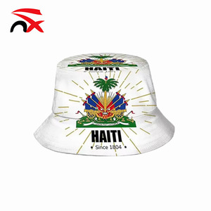 Biểu Tượng Tùy Chỉnh In Ấn Đầy Đủ Mùa Hè Du Lịch <span class=keywords><strong>Hat</strong></span> Polyester Có Thể Gập Lại Brim Haiti Cờ Ngư Dân <span class=keywords><strong>Hat</strong></span> Cho Ngoài Trời - Product Image 3