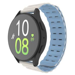 Cinturino per <span class=keywords><strong>Orologio</strong></span> in Silicone Magnetico Win-Win 22mm Bicolore per <span class=keywords><strong>Samsung</strong></span> Galaxy Huawei Watch - Product Image 6