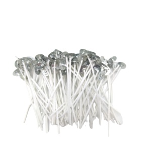 Tùy chỉnh độ dài khác nhau kích cỡ Trắng tealight bông nến bấc bấc cho nến làm sáp - Product Image 4