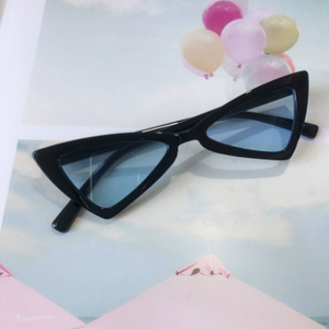 Lunettes de soleil triangulaires pour enfants, lunettes de soleil pour bébés, style rétro Harajuku pour garçons et filles, 2019 - Product Image 3