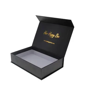 Dongguan Manufacturer Rigid Paper Magnetic cardboard box book shape packaging box with customized logo