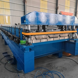 Steel Corrugated Wide <strong>Rib</strong> and Low Profile Roof Sheet Roll <strong>Forming</strong> Machine - Product Image 2