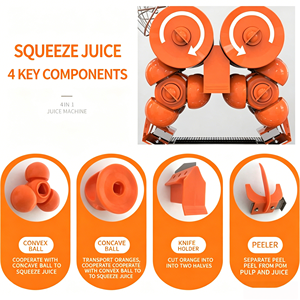 Distributeur automatique de jus d'orange frais pour les lieux commerciaux à fort <span class=keywords><strong>trafic</strong></span> - Product Image 4