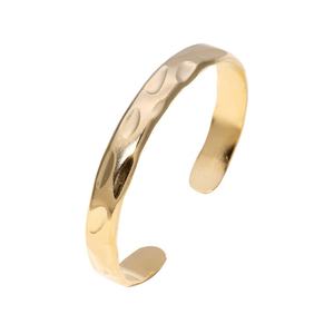 New Design Wholesale Custom PVD 24K <b>Gold</b> <b>Plated</b> Anti-Allergy Stainless Steel <b>Bangle</b> - Product Image 1