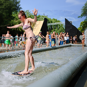 <span class=keywords><strong>Grande</strong></span> <span class=keywords><strong>piscine</strong></span> gonflable pour le skimboard / <span class=keywords><strong>Piscine</strong></span> gonflable pour le skim aquatique / Piste de skim gonflable pour adultes - Product Image 1