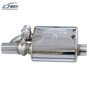 Tuyau d'échappement General Motors modifié avec un <span class=keywords><strong>silencieux</strong></span> à valve à vide <span class=keywords><strong>Remus</strong></span> simple entrée/simple sortie pour un son de voiture de sport. - Product Image 3