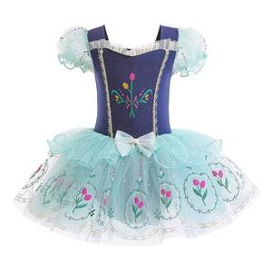 Ensemble de costumes pour filles, cape en tulle à paillettes, princesse des neiges, été, Noël, Halloween, fête d'anniversaire, spectacle sur scène - Product Image 6