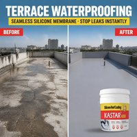 Revêtement Élastique Imperméable Avancé KASTAR 4000 Ultra-Résistant pour Toitures en Béton