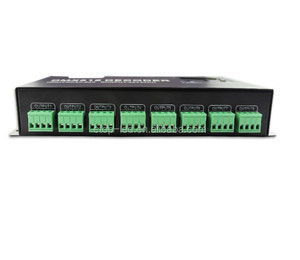 24 canaux RVB DMX 512 <span class=keywords><strong>Décodeur</strong></span> Avec Affichage Numérique 72A Gradateur, RJ45 contrôleur dmx - Product Image 1