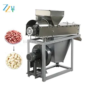 Peeling peanut de alta saída, 200 kg/h/tipo de ar máquina de descascar peanut/peanut seco da pele