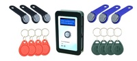 Lector de tarjetas EM4100 y duplicador T5577, compatible con TM1990 y RW1990, equipado con pantalla LCD
