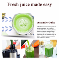 Automatische Mechanische Fruit Centrifugaal Sap Maker Smoothie Huishoudelijke Apparaten Blender Juicer Machine Extracteur De Jus