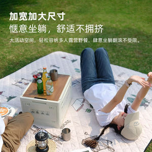 <span class=keywords><strong>Vidalido</strong></span> เสื่อปิกนิกหนาพับเก็บได้เสื่อกันความชื้นและเสื่อปูพื้นสำหรับตั้งแคมป์กลางแจ้งชายหาด - Product Image 5