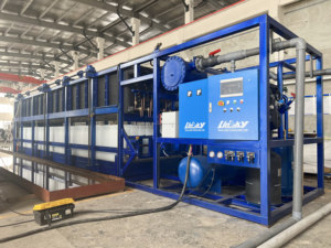 <span class=keywords><strong>Machine</strong></span> à glace refroidie à l'eau de bloc de fabricant de capacité de production de glace quotidienne de 15 tonnes - Product Image 4