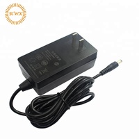 Adaptateur d'alimentation de bureau RWX 12V 1.5A, entrée 100-240V, 36W, prise AC/DC, certifications CE GS, garantie de 2 ans, 100% PC OCP/OVP DOE