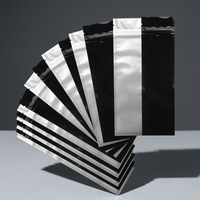 Sacs Mylar personnalisés avec logo pour cartouches pré-roulées de 1 gramme, impression directe sur sac plastique vide pour dispensaire