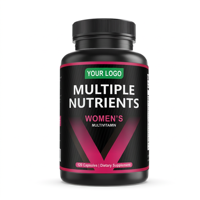 Complément alimentaire en capsules de vitamines quotidiennes avec multivitamines pour le système immunitaire des adultes, soutient et prend soin de votre bien-être, 120 capsules, 60g, OEM ODM, étiquette privée