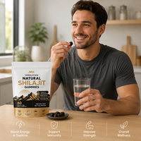 Permen Shilajit Bebas Gula, Shilajit Himalaya Murni dalam Kemasan Besar, Permen Shilajit yang Dapat Dimakan, OEM ODM OBM, Permen Kesehatan Shilajit Alami