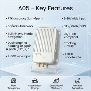 JUMPSTAR A05 Localisateur RTK Haute Précision IMU Réconnaissance par Réflexion 5G Multi-Constellation GNSS Carte SIM pour la Gestion de la Sécurité des Véhicules 1 - Product Image 3