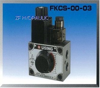 Menggunakan katup kontrol aliran mekanik tekanan kompensasi FKC-G02-1 kiri atau kanan/2/4 FKC-G03-2/4/8 FKC-G4-02A AL AR LAR LA B