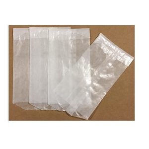 Translucent Glassine Paper Bags with Grease Resistant Surface Secure Seal Closure for Food Packaging Bakery Products Snacks - Product Image 1