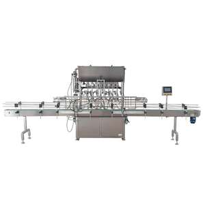 Machine de remplissage automatique à 8 têtes de haute précision avec contrôle PLC pour liquides visqueux - Product Image 1