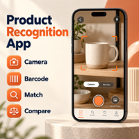 Développement d'applications de reconnaissance de produits par vision artificielle avancée pour iOS et Android avec reconnaissance par caméra, code-barres et OCR LionCreate