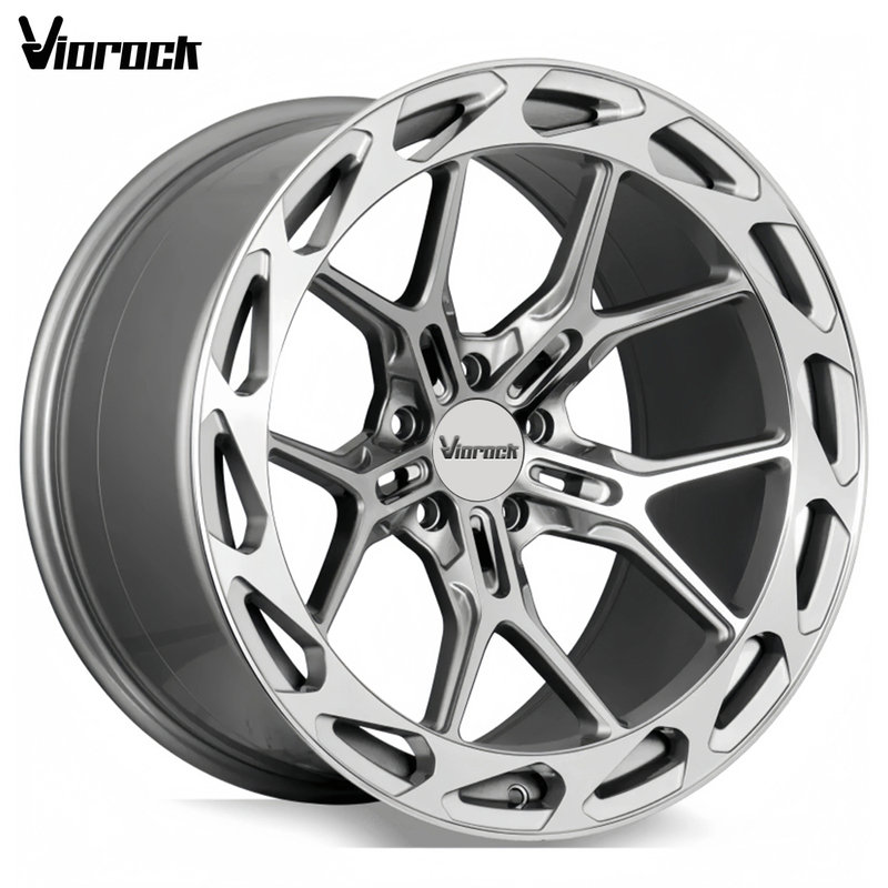 Viorock Forged Wheel Multi Spoke Brushed
