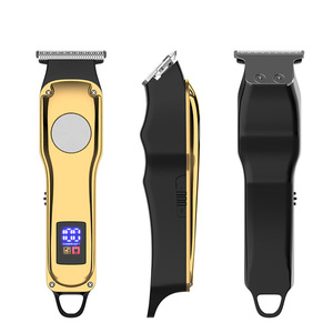 <span class=keywords><strong>Tondeuse</strong></span> à cheveux électrique professionnelle <span class=keywords><strong>tondeuse</strong></span> à cheveux rechargeable pour rasoir à barbe avec écran LED utilisation domestique et barbier - Product Image 3