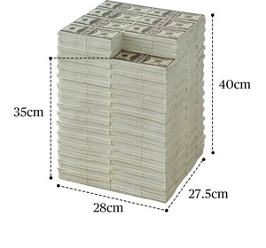 Nhà Máy Giá trang trí nội thất nghệ thuật chất lượng cao sợi thủy tinh tiền đô la Tượng điêu khắc - Product Image 4