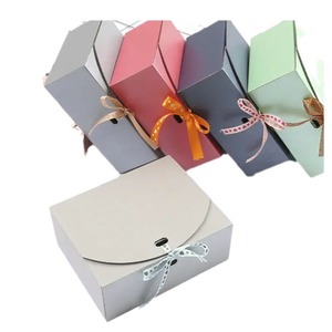Boîtes cadeaux de luxe <span class=keywords><strong>Becan</strong></span>, petites boîtes cadeaux blanches et noires, boîtes cadeaux personnalisées avec logo - Product Image 5