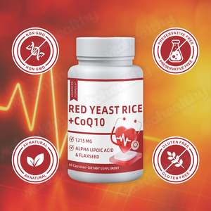 Cápsulas de CoQ10 de Grado Alimenticio Vitahealthy OEM/ODM con Arroz de <span class=keywords><strong>Levadura</strong></span> Roja 1215 MG, Cápsulas Orgánicas de Arroz de <span class=keywords><strong>Levadura</strong></span> Roja y CoQ10 <span class=keywords><strong>para</strong></span> la Salud del Corazón - Product Image 3