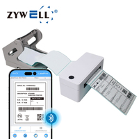Rollo de Etiquetas Térmicas Personalizadas 4x6, Impresora de Etiquetas de Envío USB BT de 4 Pulgadas