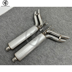 ท่อไอเสียสแตนเลส304แบบ B พร้อมคำว่า Mercedes Benz G-Class W464 G500 AMG G63ท่อไอเสีย2018-2023 - Product Image 5
