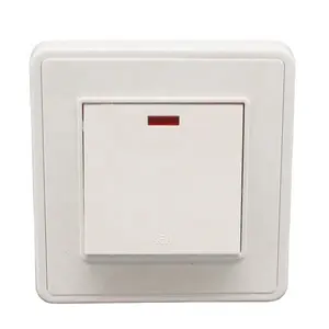 45A white SASO BS UK Standard Electrical Accessories Factory Wall Switch Socket