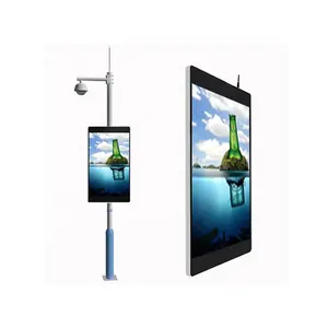 Hochwertige wasserdichte P6 WIFI 3G 4G Outdoor Straßen beleuchtung Pole Werbung Display LED-Bildschirm