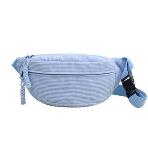 Riñonera deportiva para estudiantes de pana informal <span class=keywords><strong>y</strong></span> sencilla con estilo, riñonera para adolescentes al por mayor, riñonera personalizada barata para exteriores, riñonera para el pecho - Product Image 6