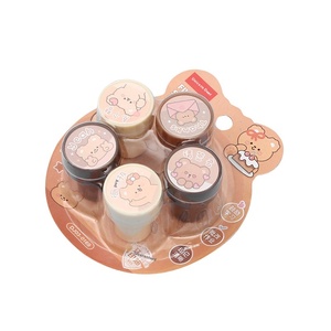 Kreativer Cartoon-Belohnung stempel Nettes kleines Plastik-DIY-Geschenk für Kindergarten lehrer kommentar Ermutigender Stempel für Großhandel - Product Image 5