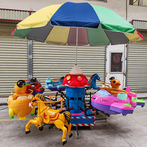 Manèges Électriques pour Enfants de Fabrication Chinoise avec Musique, Carrousels, Voitures à Siège Enfant pour Parc d'Attractions - Product Image 4