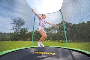 Trampolín Infantil para Exteriores Bestway 59102 Xtreme Air de 2.44m X 2.20m, Materiales Resistentes a los Rayos UV, Acero Galvanizado con Recubrimiento en Polvo, Resorte de Acero - Product Image 3