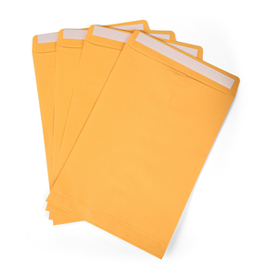 Nâu <span class=keywords><strong>kraft</strong></span> giấy phong bì tùy chỉnh in ấn phong bì bao bì với tự niêm phong Dải <span class=keywords><strong>kraft</strong></span> giấy phong bì - Product Image 3