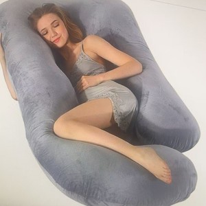 Wholesale Multi-functional Pregnant Women's Pillow with G-Type Abdominal Support Detachable U-Shaped Design for Comfortable - Product Image 6