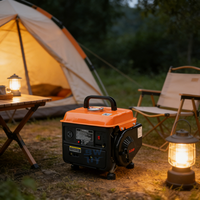Mini 1KW 1000W Inverter Benzin-Generator Superleise mit Variabler Frequenz DC-Ausgang Tragbarer Notstrom-Generator