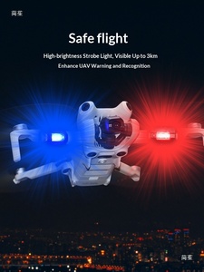 สำหรับโดรน Mini 3/4 <span class=keywords><strong>Pro</strong></span> และ Mavic <span class=keywords><strong>A3</strong></span>/Avata 2 ไฟสโตรบโลหะ - อุปกรณ์เสริมสำหรับการนำทางกลางคืนและการเตือนภัย - Product Image 3